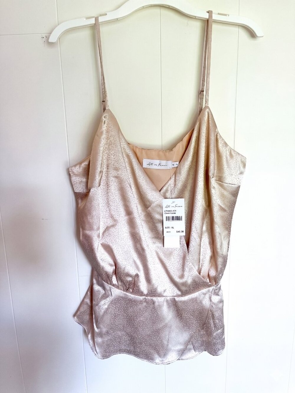 All In Favor Champagne Camisole Top